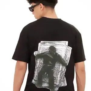 Black Regular Fit T-Shirt – momayaz