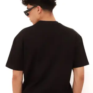 Black Regular Fit T-Shirt –  404