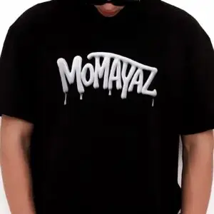 Black Regular Fit T-Shirt – momayaz